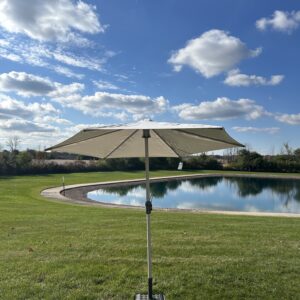 10 ft Patio Umbrellas with Light - Brand New